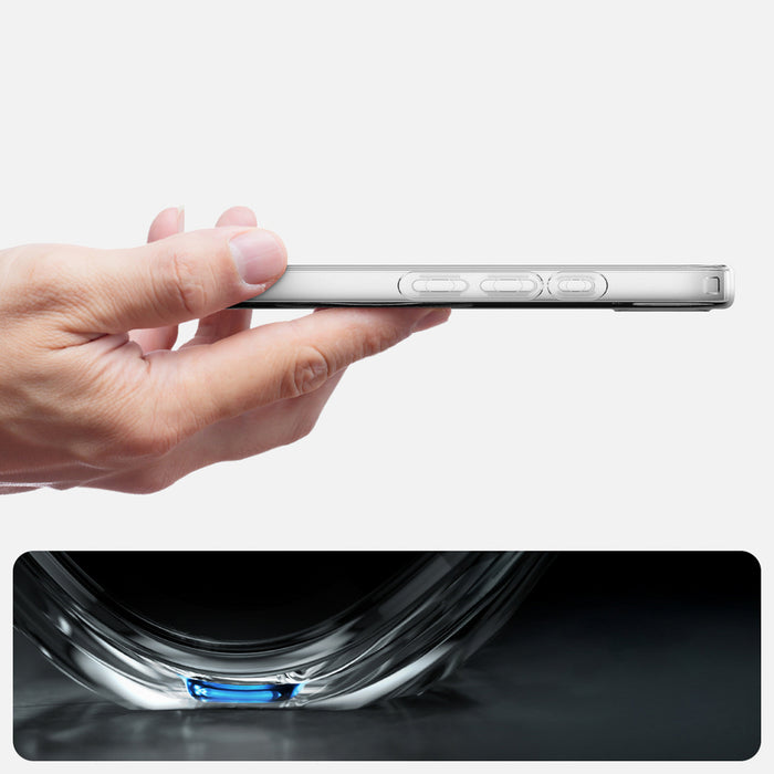Калъф Spigen Crystal Flex MagSafe за iPhone 17e / 16e - прозрачен