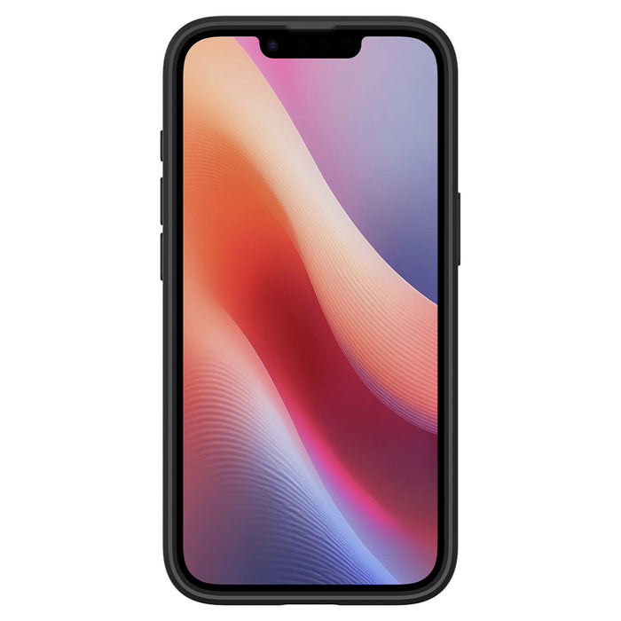 Spigen Crystal Hybrid MagSafe калъф за iPhone 17e / 16e - черен, прозрачен