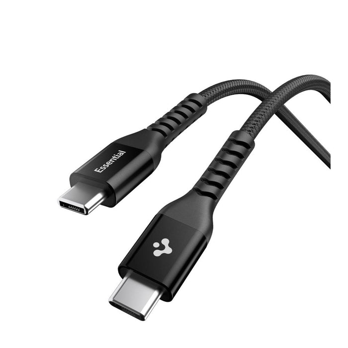 Кабел Spigen EB10010CCA Essential USB-C / USB-C 100W 100CM - Черен