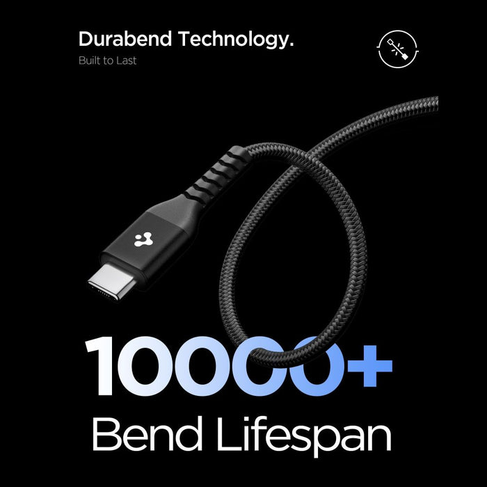 Кабел Spigen EB10010CCA Essential USB-C / USB-C 100W 100CM - Черен