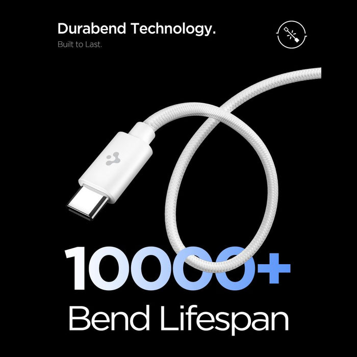 Зарядно за стена Spigen EE451EU Essential USB-C 45W - бяло