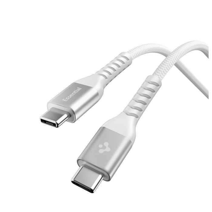 Кабел Spigen EB10010CCA Essential USB-C / USB-C 100W 100CM - бял