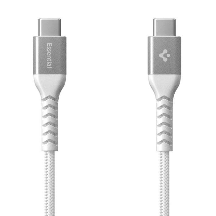 Кабел Spigen EB10010CCA Essential USB-C / USB-C 100W 100CM - бял