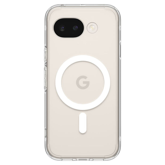 Spigen Ultra Hybrid Mag MagSafe калъф за Google Pixel 10A - прозрачен и бял