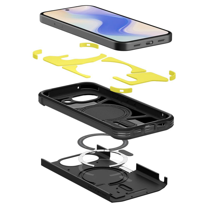 Калъф Spigen Tough Armor Mag MagSafe за Google Pixel 10A - черен