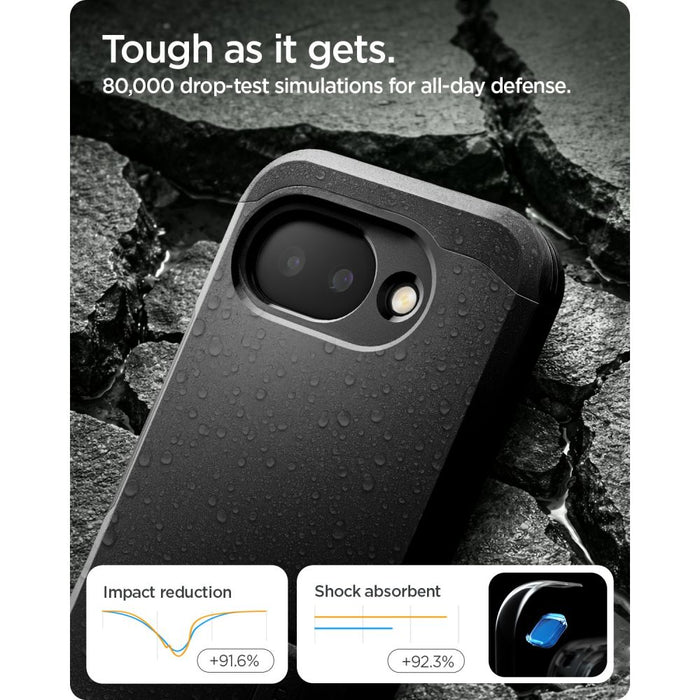 Калъф Spigen Tough Armor Mag MagSafe за Google Pixel 10A - черен