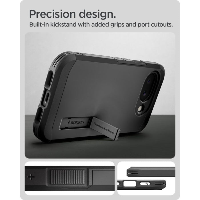 Калъф Spigen Tough Armor Mag MagSafe за Google Pixel 10A - черен