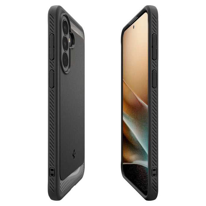 Калъф Spigen Rugged Armor за Samsung Galaxy A37 5G - черен