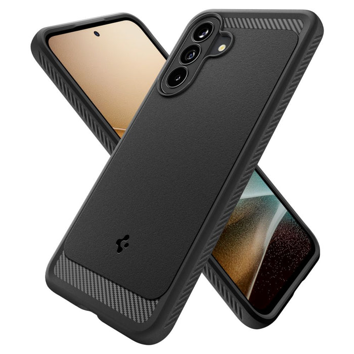 Калъф Spigen Rugged Armor за Samsung Galaxy A37 5G - черен