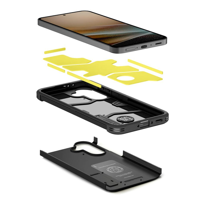 Калъф Spigen Tough Armor за Samsung Galaxy A37 5G - черен
