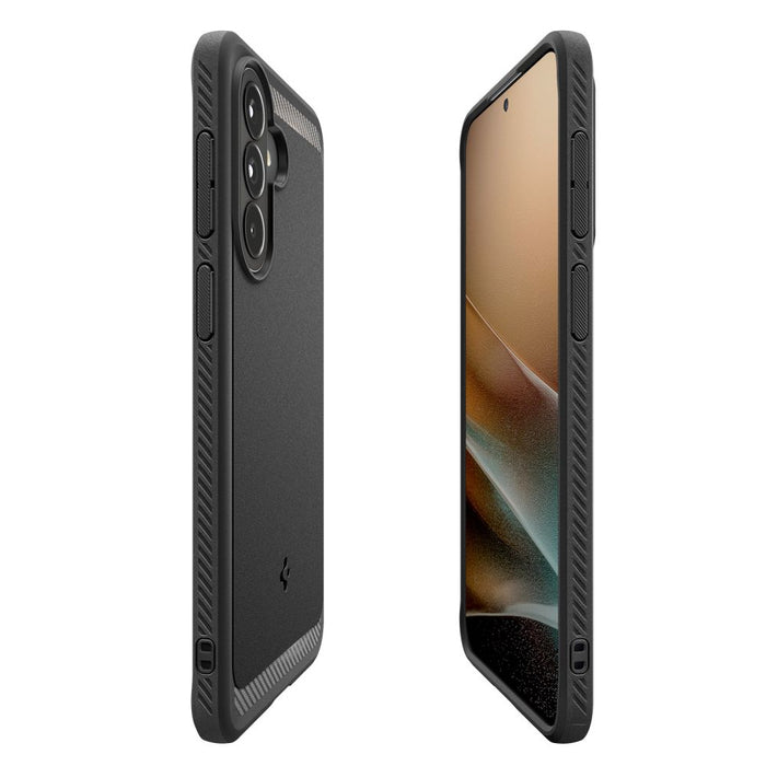 Калъф Spigen Rugged Armor за Samsung Galaxy A57 5G - черен