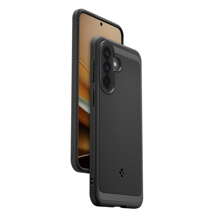 Калъф Spigen Rugged Armor за Samsung Galaxy A57 5G - черен