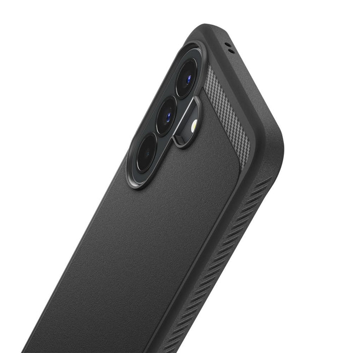 Калъф Spigen Rugged Armor за Samsung Galaxy A57 5G - черен