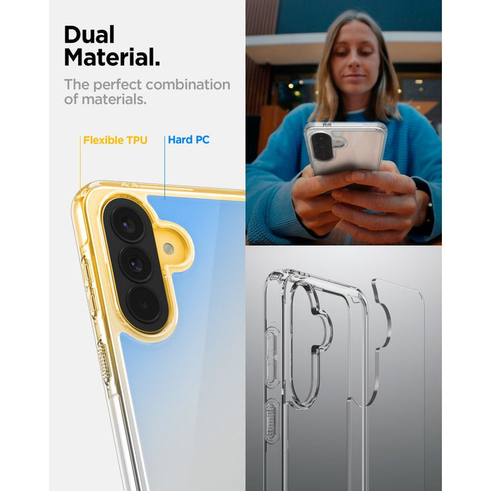 Spigen Ultra Hybrid калъф за Samsung Galaxy A57 5G - прозрачен