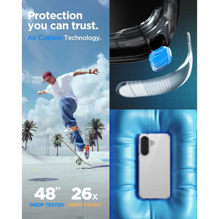 Spigen Ultra Hybrid калъф за Samsung Galaxy A57 5G - прозрачен