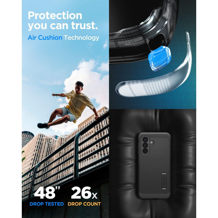 Калъф Spigen Tough Armor за Samsung Galaxy A57 5G - черен