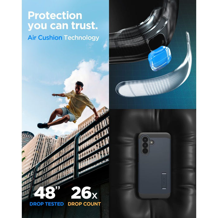 Калъф Spigen Tough Armor за Samsung Galaxy A57 5G - тъмносин