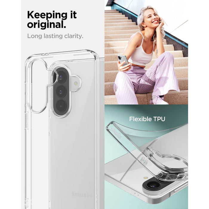 Калъф Spigen Liquid Crystal за Samsung Galaxy A57 5G - прозрачен