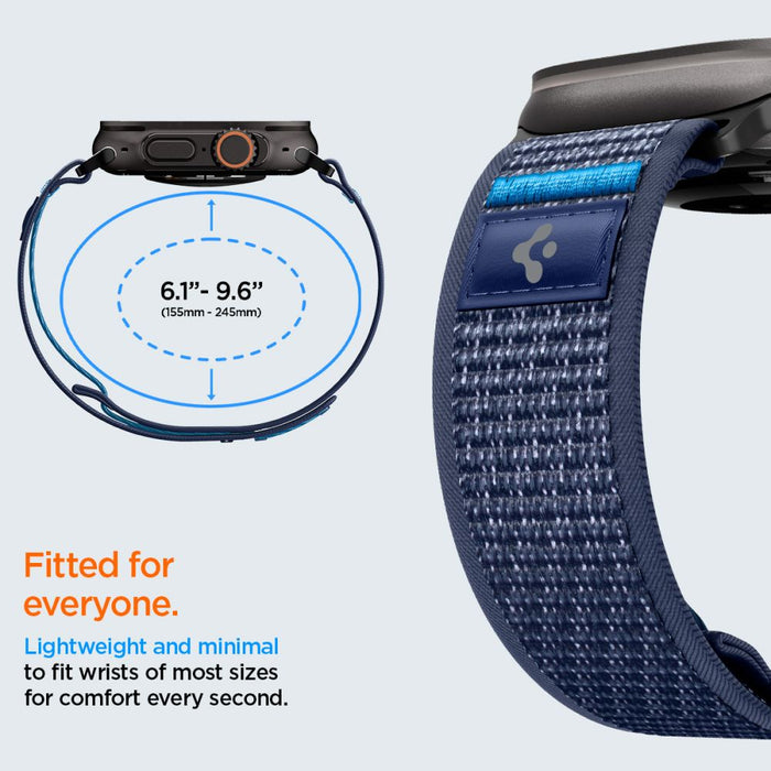 Каишка Spigen Athlex Air 2 за Apple Watch (44 / 45 / 46 / 49 мм) - тъмносин