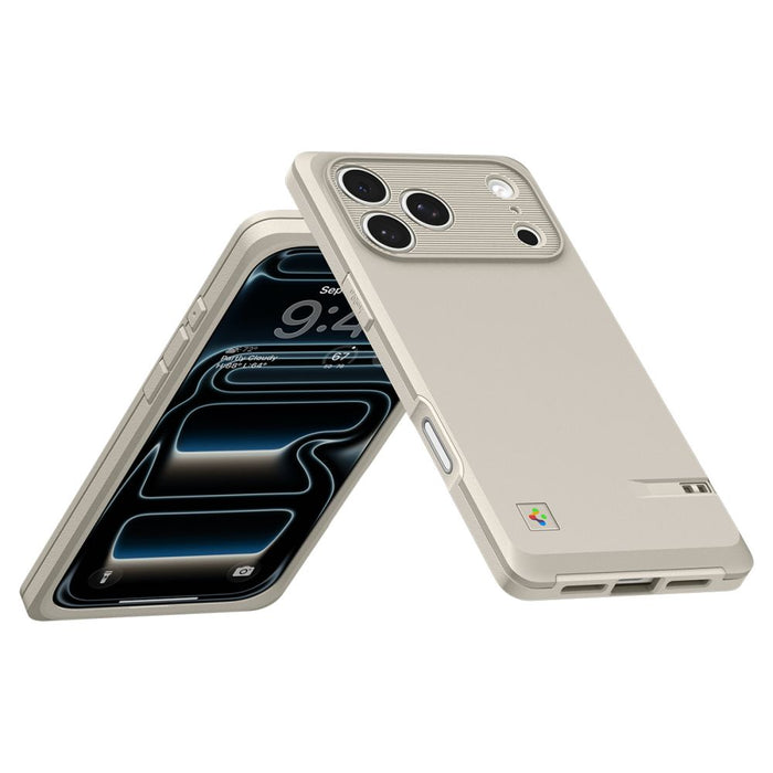 Калъф Spigen Classic LS MagSafe за iPhone 17 Pro Max - бежов