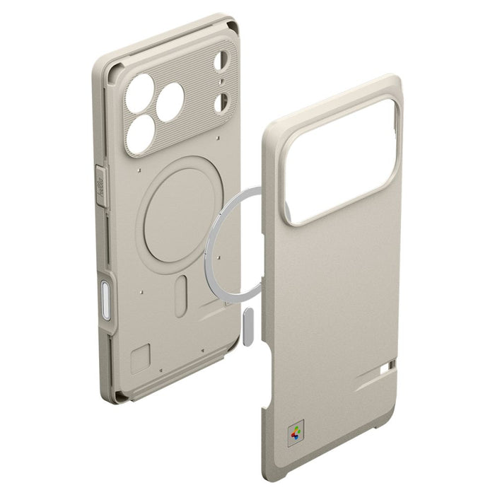 Калъф Spigen Classic LS MagSafe за iPhone 17 Pro Max - бежов