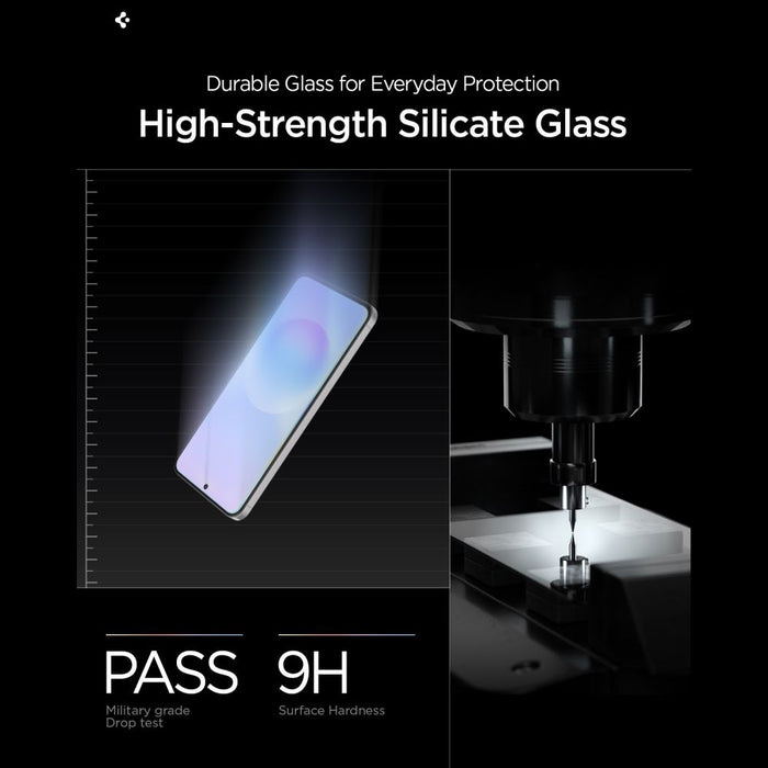 Spigen Glas.tR EZ Fit Pro - комплект от 2 закалени стъкла за Samsung Galaxy A57 5G