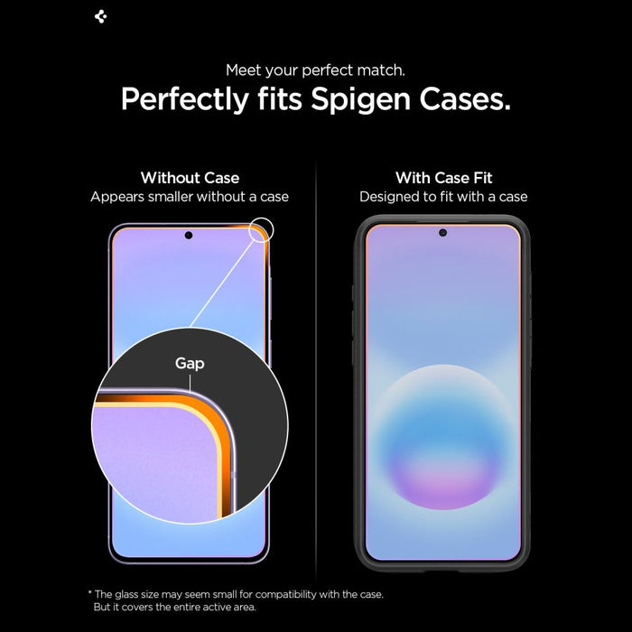 Spigen Glas.tR EZ Fit Pro - комплект от 2 закалени стъкла за Samsung Galaxy A57 5G