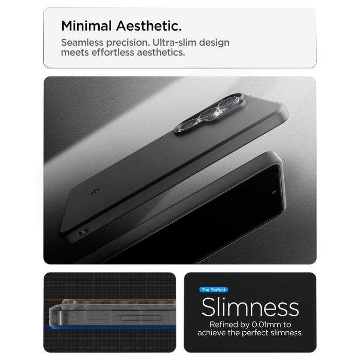 Калъф Spigen Thin Fit Mag MagSafe за Samsung Galaxy S26 Ultra - черен