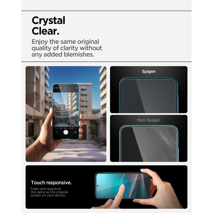 Закалено стъклено фолио Spigen Glas.tR EZ Fit за Samsung Galaxy A36 / A37 5G