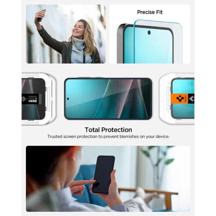 Закалено стъклено фолио Spigen Glas.tR EZ Fit за Samsung Galaxy A36 / A37 5G