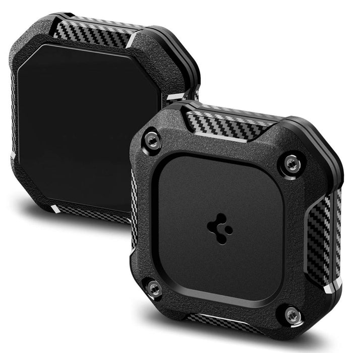 Spigen Tough Armor калъф за Apple AirTag 1/2, 4 броя - черен
