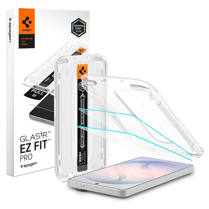 Spigen Glas.tR EZ Fit Pro AC антирефлексно закалено стъкло за Samsung Galaxy S26 - комплект от 2 броя