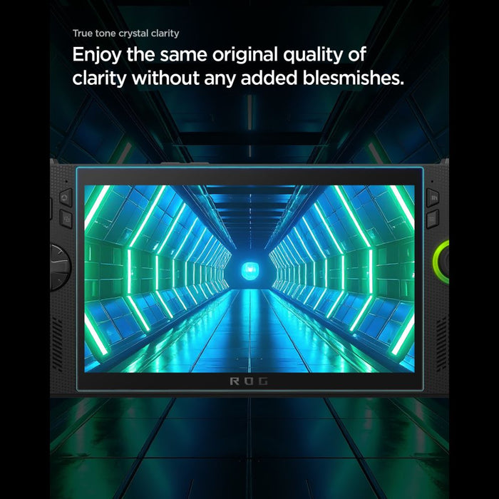 Spigen Glas.tR тънко закалено стъкло, комплект от 2 броя за ROG Xbox Ally X (2024/2025) / ROG Xbox Ally (2025) / ROG Ally (2023) / MSI Claw 7 AI+