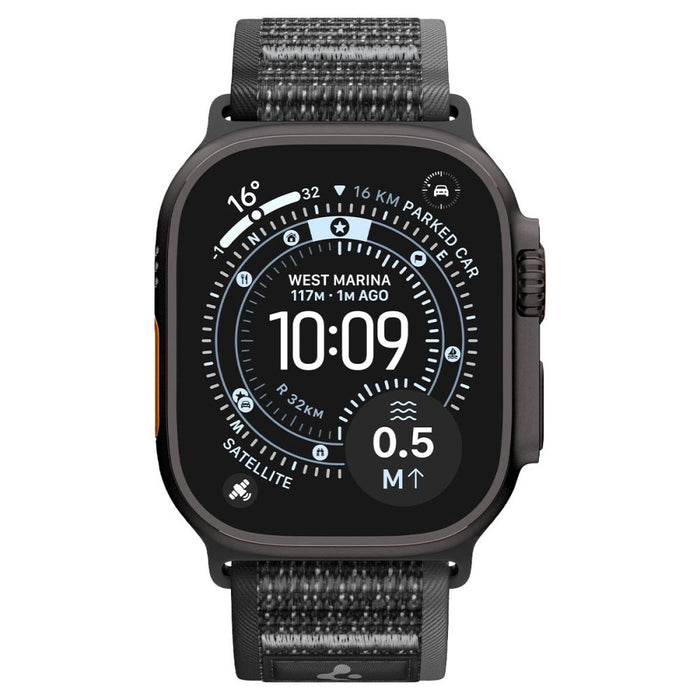 Каишка Spigen Athlex Air 2 за Apple Watch 44/45/46/49 мм - черна и сива