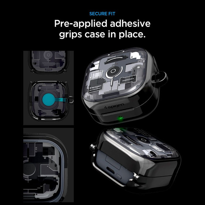 Калъф Spigen Ultra Hybrid Zero One за Samsung Galaxy Buds 4 / 4 Pro - черен