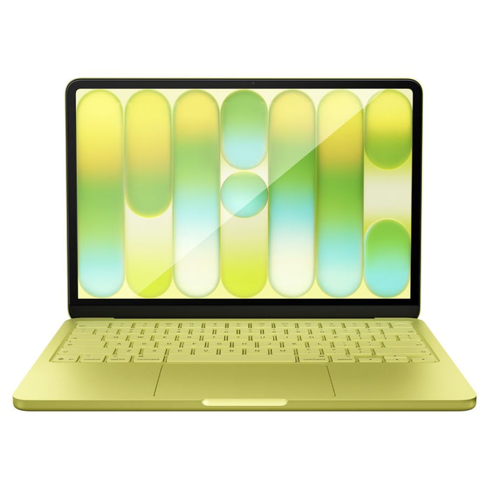 Закалено стъкло Spigen Glas.tR Slim FC за MacBook Neo 13" 2026 - черно