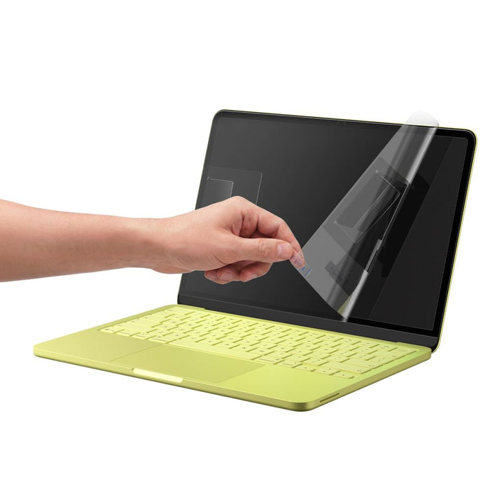 Закалено стъкло Spigen Glas.tR Slim FC за MacBook Neo 13" 2026 - черно