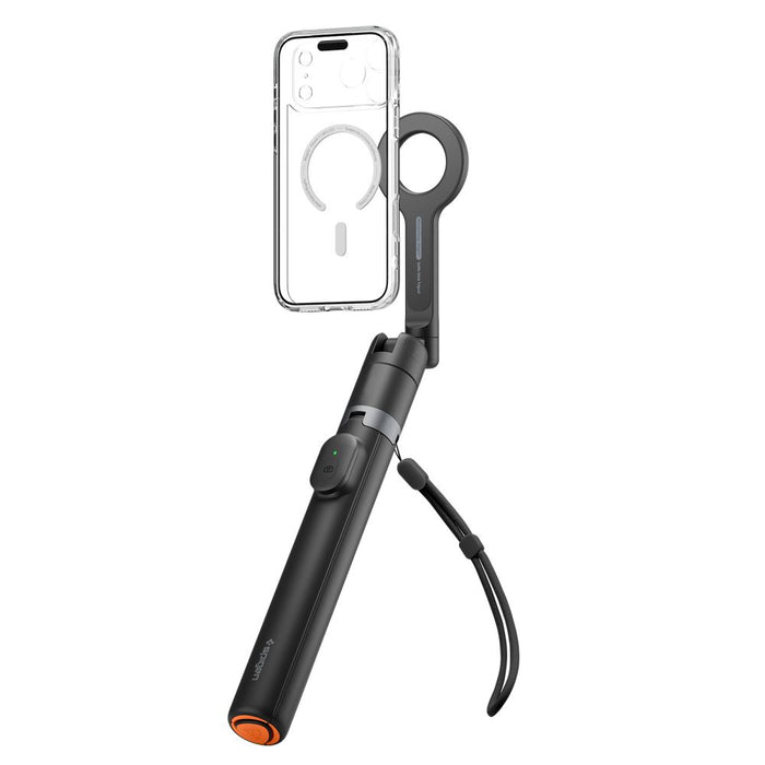 Селфи стик Spigen S582W Bluetooth - черен