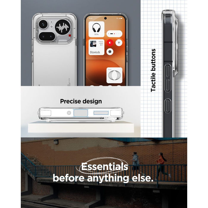 Spigen Ultra Hybrid Case за Nothing Phone 4A Pro - Прозрачен