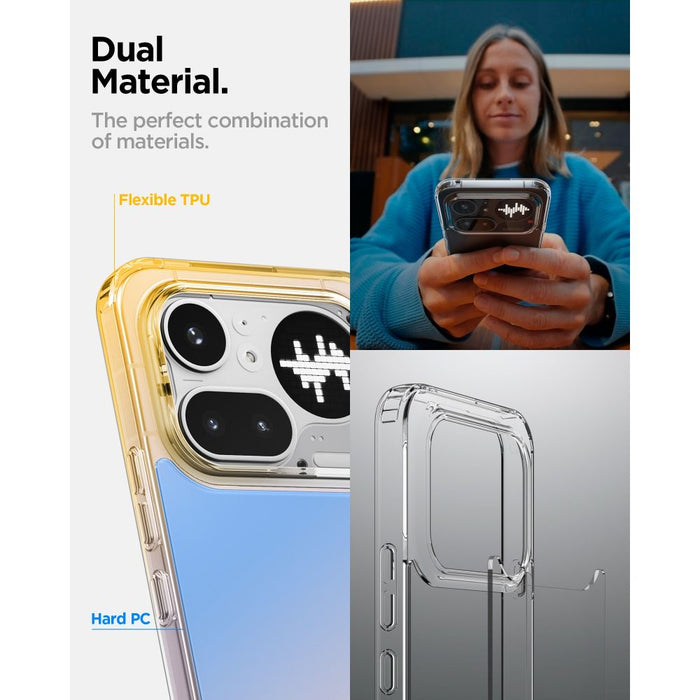 Spigen Ultra Hybrid Case за Nothing Phone 4A Pro - Прозрачен