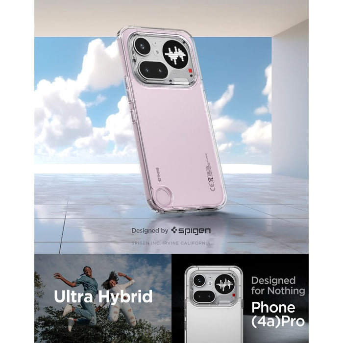 Spigen Ultra Hybrid Case за Nothing Phone 4A Pro - Прозрачен