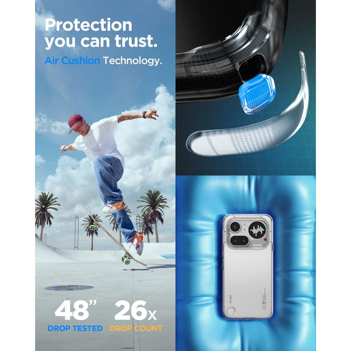 Spigen Ultra Hybrid Case за Nothing Phone 4A Pro - Прозрачен
