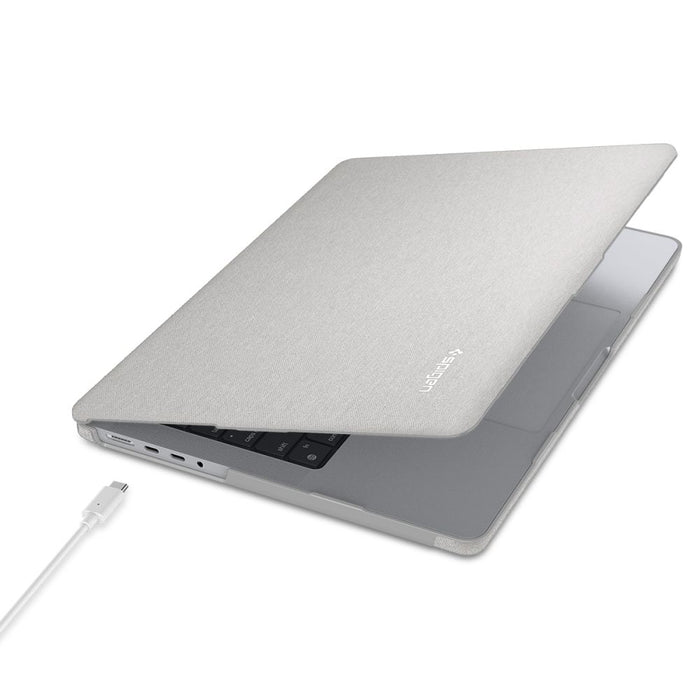 Калъф Spigen Urban Fit за MacBook Pro 16" 2021 / 2023 / 2024 / 2025 / 2026 - сив