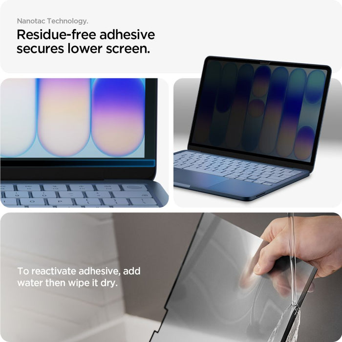Протектор за екран Spigen SafeView Privacy за MacBook Neo 13" 2026