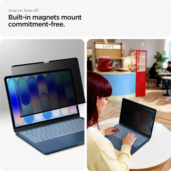 Протектор за екран Spigen SafeView Privacy за MacBook Neo 13" 2026
