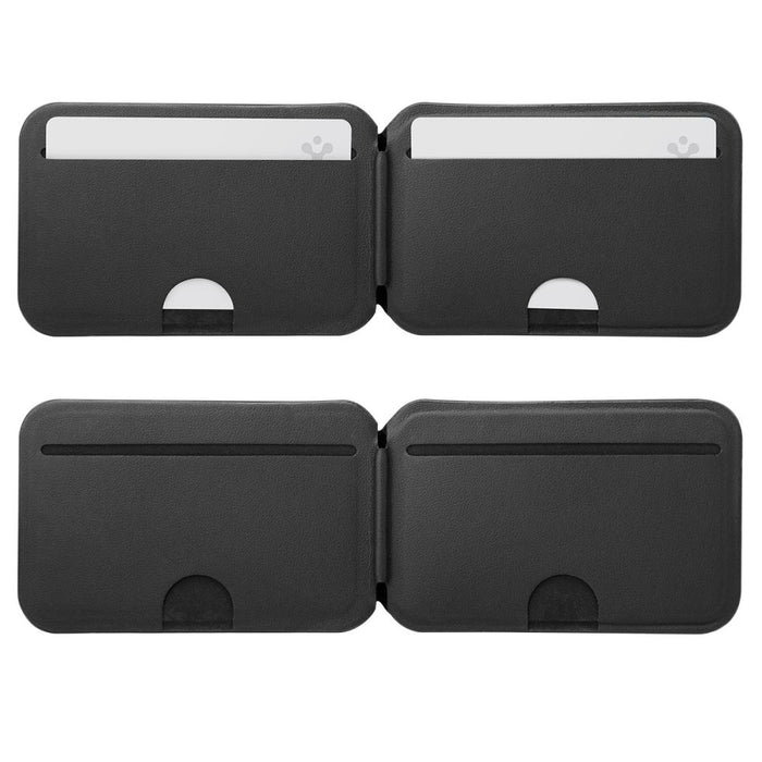 Портфейл за телефон Spigen Slim Fold S314-4 MagSafe - черен