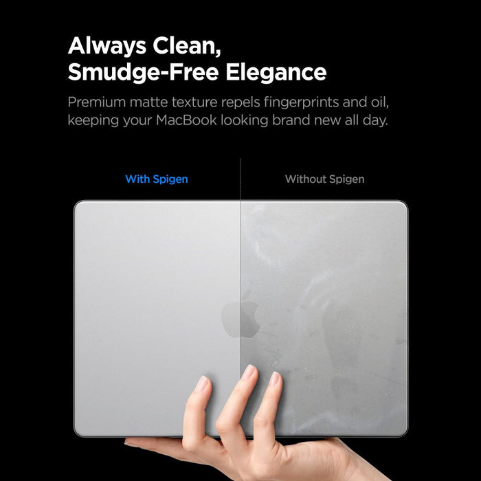 Калъф Spigen AirSkin за MacBook Pro 16" 2021 / 2023 / 2024 / 2025 / 2026 - прозрачен мат