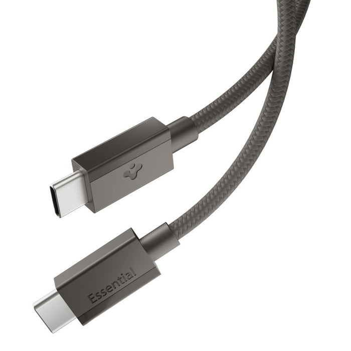 Spigen Essential EB6015CC USB-C кабел 60W 150 см - тъмносив