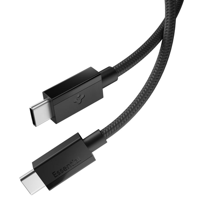 Spigen Essential EB6015CC USB-C кабел 60W 150 см - Черен