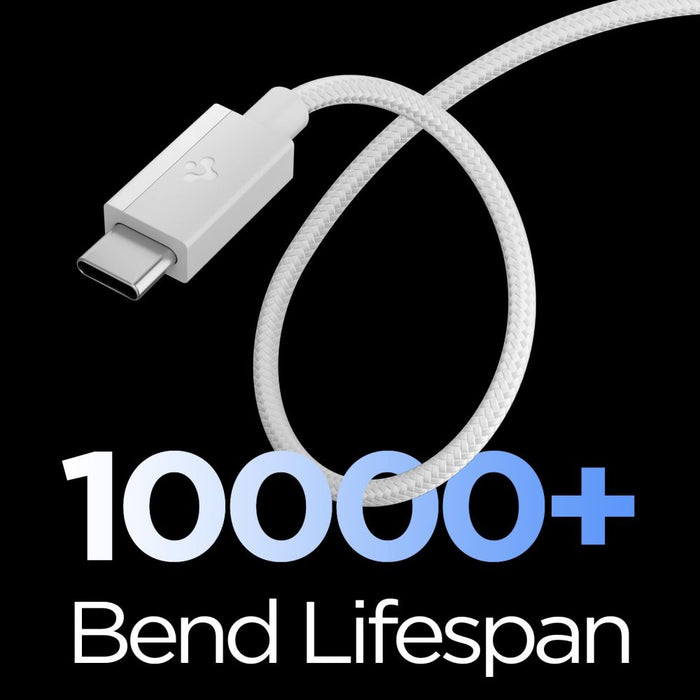 Spigen Essential EB6015CC USB-C кабел 60W 150 см - бял